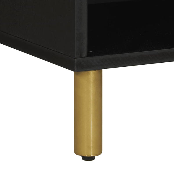 Schwarzer TV-Schrank 80 cm