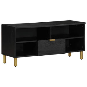 Schwarzer TV-Schrank 100 cm