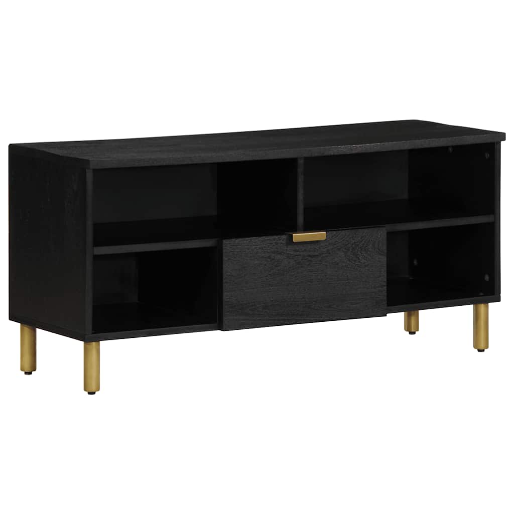 Schwarzer TV-Schrank 100 cm