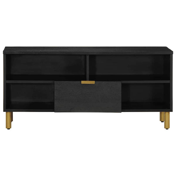 Schwarzer TV-Schrank 100 cm