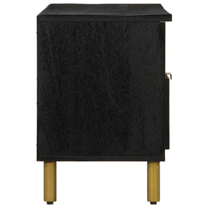 Schwarzer TV-Schrank 100 cm