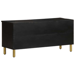 Schwarzer TV-Schrank 100 cm