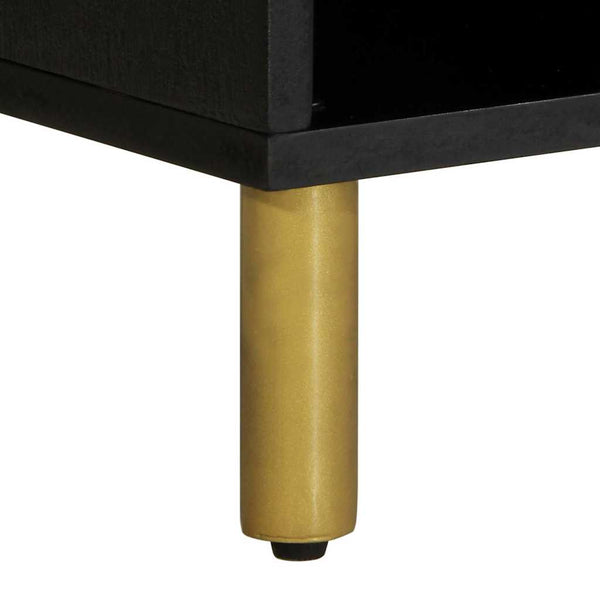 Schwarzer TV-Schrank 100 cm