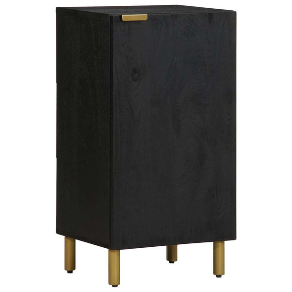Schwarzes Sideboard 40x33x75 cm