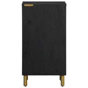 Schwarzes Sideboard 40x33x75 cm
