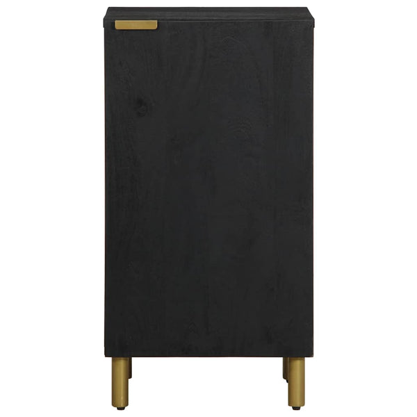 Schwarzes Sideboard 40x33x75 cm