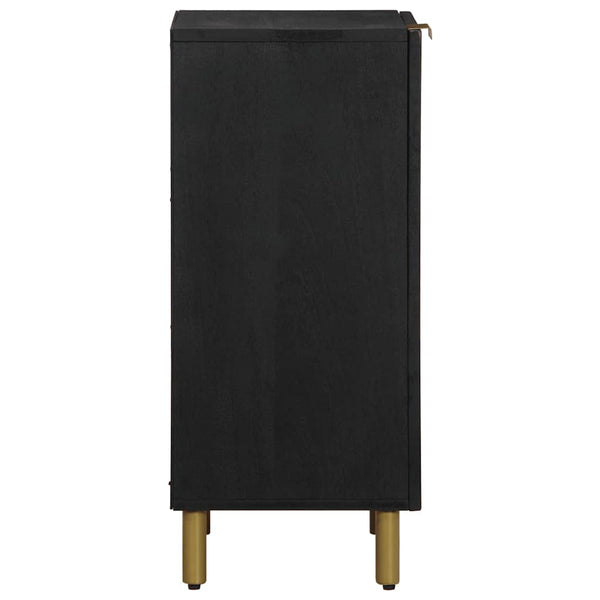Schwarzes Sideboard 40x33x75 cm