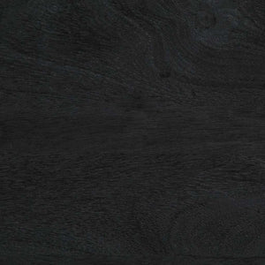 Schwarzes Sideboard 80x33x75 cm