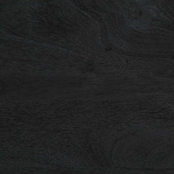 Schwarzes Sideboard 80x33x75 cm