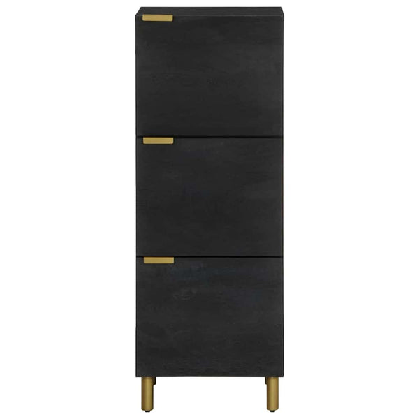 Schwarzes Highboard 40x33x110 cm