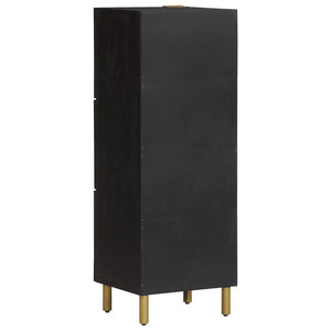 Schwarzes Highboard 40x33x110 cm
