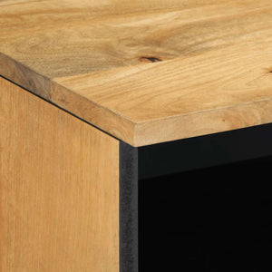 TV-Schrank Braun Mango Massivholz 70 cm