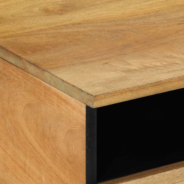 Couchtisch Braun Mango Massivholz 80x54cm