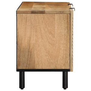 TV-Schrank Braun Mango Massivholz 105cm