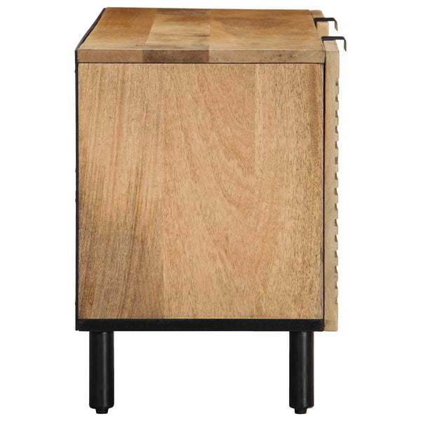 TV-Schrank Braun Mango Massivholz 105cm