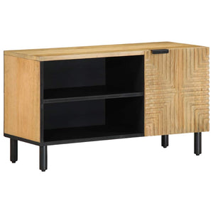 TV-Schrank Braun Mango Massivholz 80cm