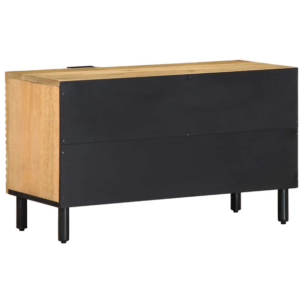 TV-Schrank Braun Mango Massivholz 80cm