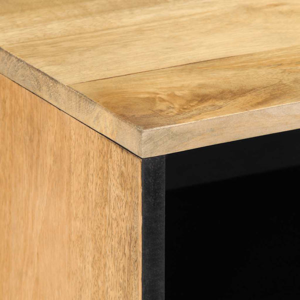 TV-Schrank Braun Mango Massivholz 80cm