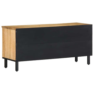 TV-Schrank Mango Massivholz Braun 100cm