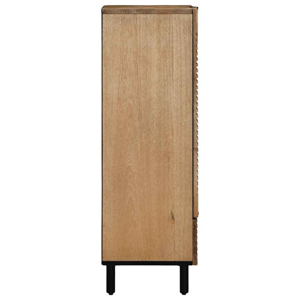 Highboard Braun 60x33x100 cm Mango Massivholz