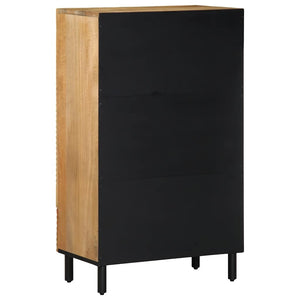 Highboard Braun 60x33x100 cm Mango Massivholz
