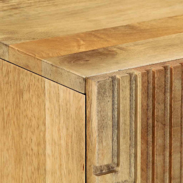Highboard Braun 60x33x100 cm Mango Massivholz