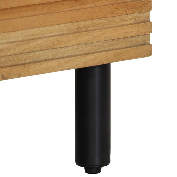 Highboard Braun 60x33x100 cm Mango Massivholz