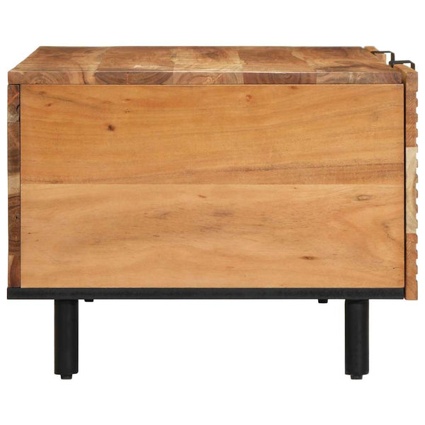 Couchtisch Akazie Massivholz Braun 100x54 cm