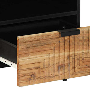 Couchtisch Akazie Massivholz 80x54 cm