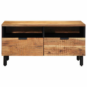 Couchtisch Akazie Massivholz 80x54 cm