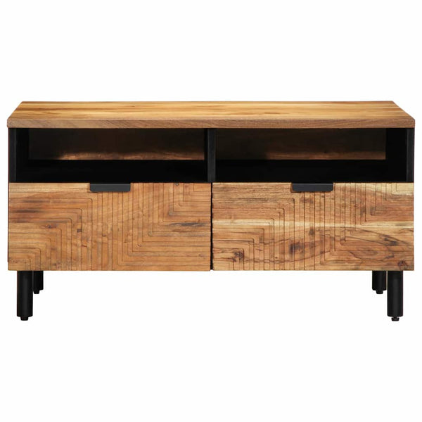 Couchtisch Akazie Massivholz 80x54 cm