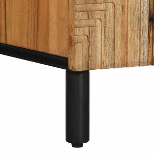 TV-Möbel Akazie Massivholz 105 cm