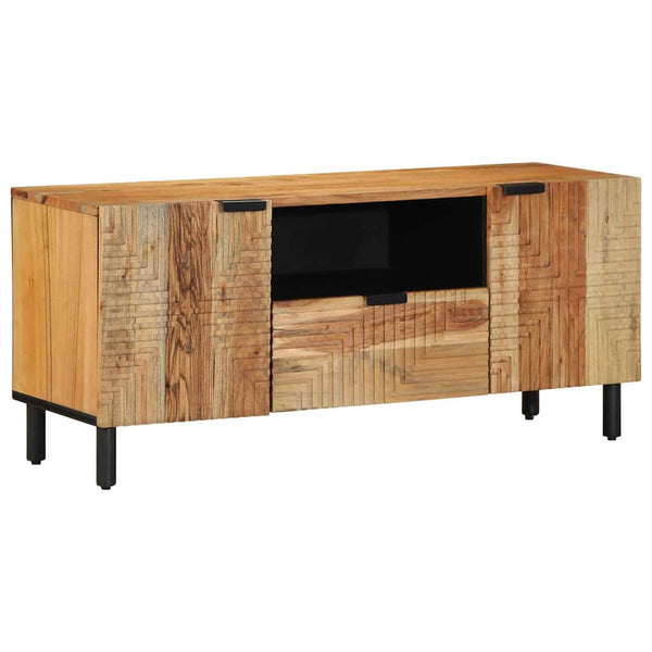 TV-Möbel Akazie Massivholz 105 cm