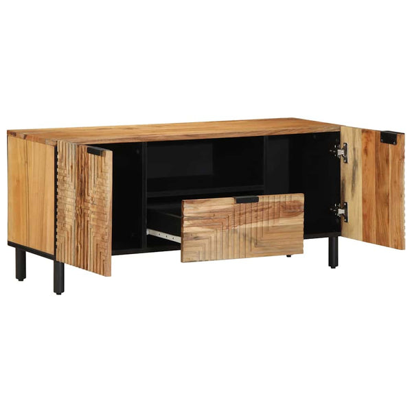 TV-Möbel Akazie Massivholz 105 cm