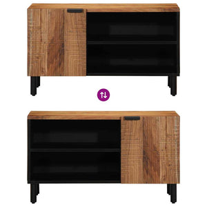 TV-Möbel aus Akazie Massivholz, 80 cm