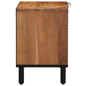 TV-Möbel aus Akazie Massivholz, 80 cm