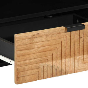 TV-Schrank Akazie Massivholz 80 cm
