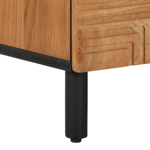 TV-Schrank Akazie Massivholz 80 cm