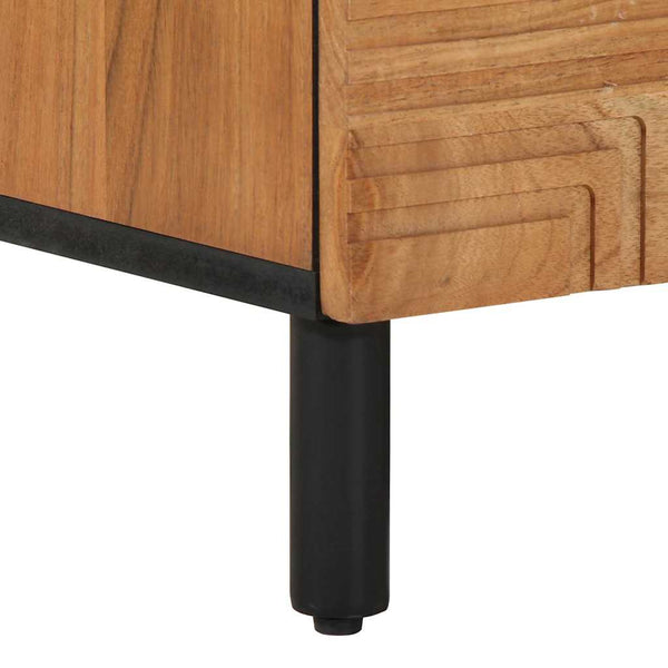 TV-Schrank Akazie Massivholz 80 cm