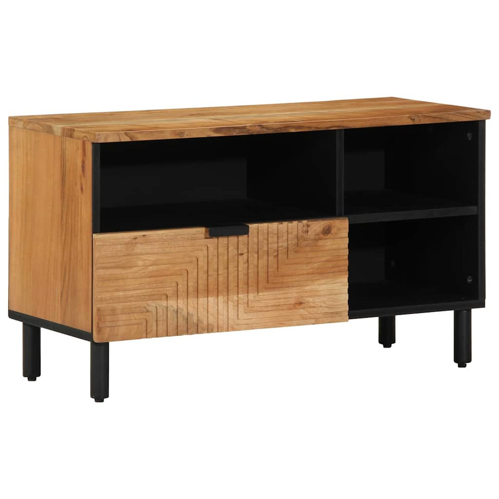 TV-Schrank Akazie Massivholz 80 cm
