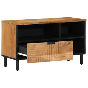 TV-Schrank Akazie Massivholz 80 cm