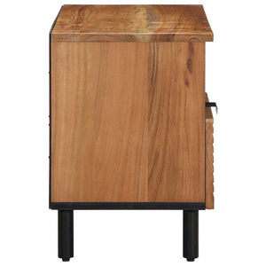 TV-Schrank Akazie Massivholz 80 cm