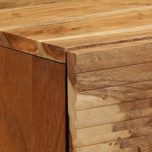 Akazie Sideboard Natur Massivholz 40x33,5x75 cm