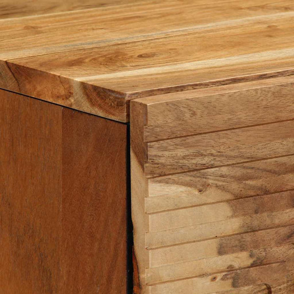 Akazie Sideboard Natur Massivholz 40x33,5x75 cm