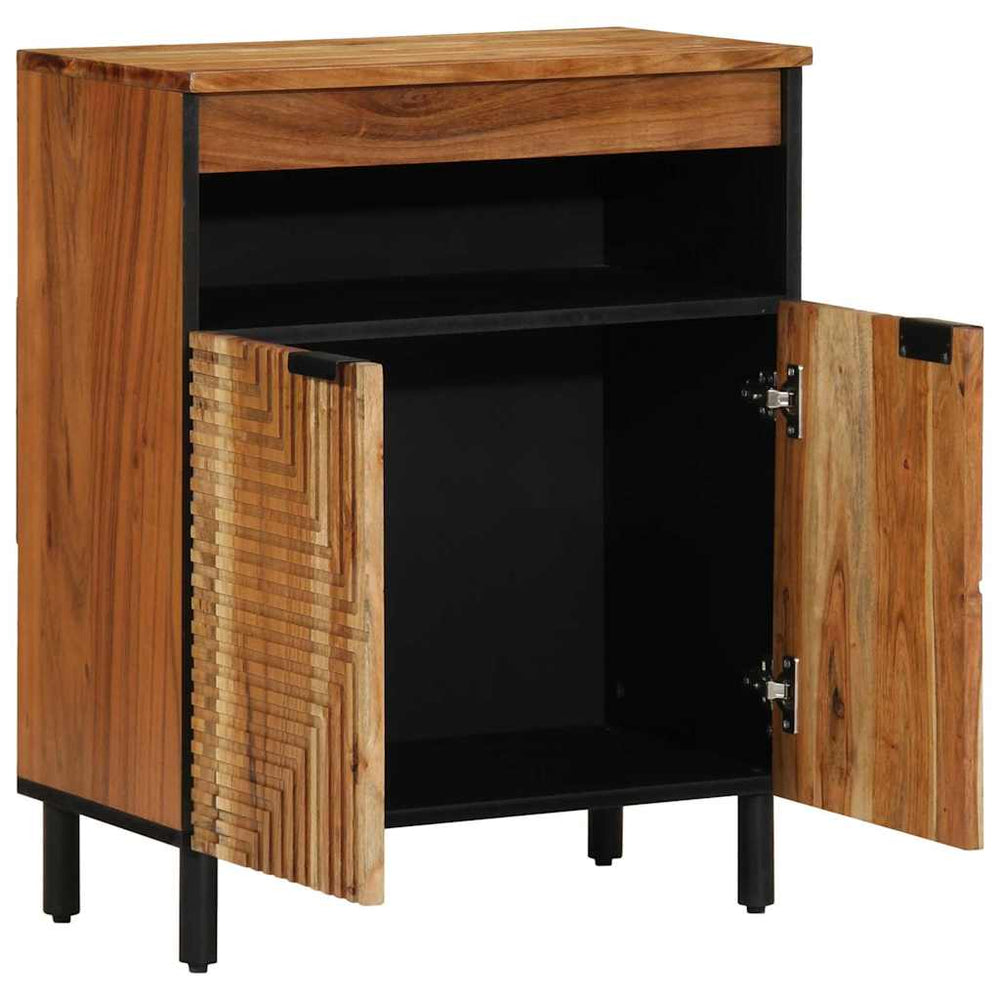 Sideboard Akazie Massivholz 60 cm
