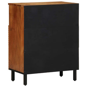 Sideboard Akazie Massivholz 60 cm