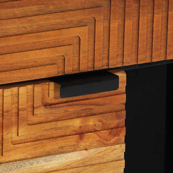 Sideboard Akazie Massivholz 80 cm
