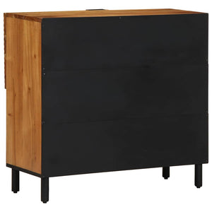 Sideboard Akazie Massivholz 80 cm