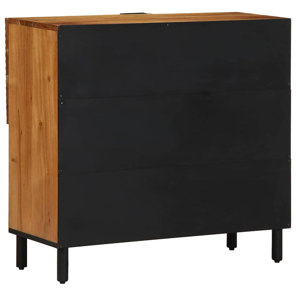 Sideboard Akazie Massivholz 80 cm