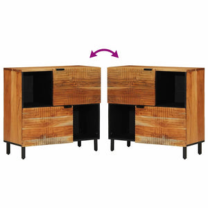 Sideboard Akazie Massivholz 80 cm